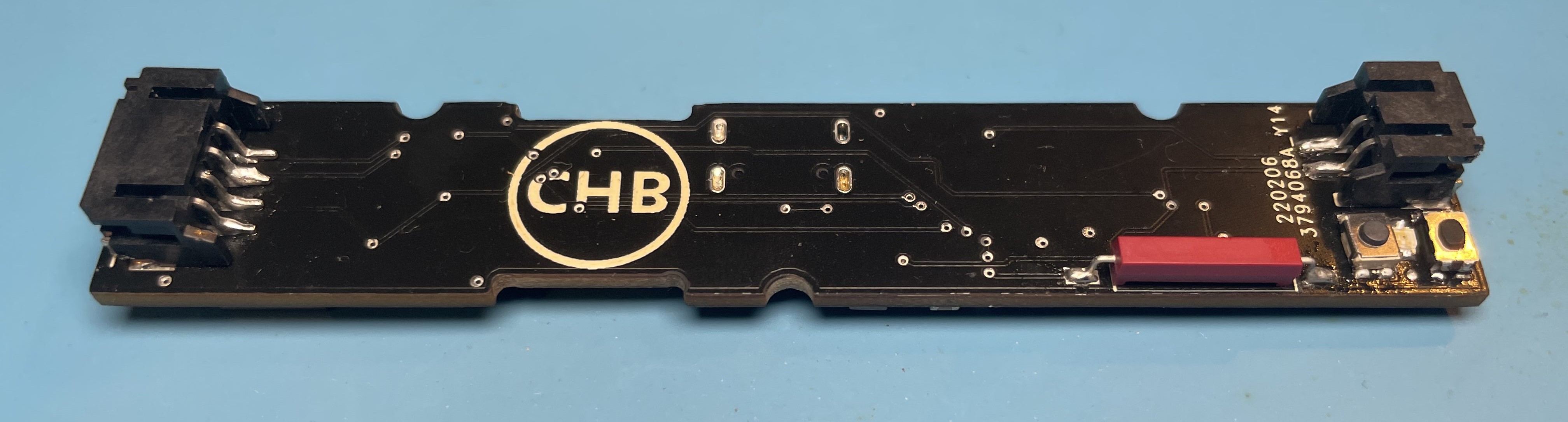 MISO Data Logger PCB Bottom